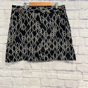 Bamboo Traders Petite Skort Geometric Size 14P‎